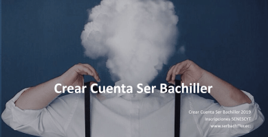 Crear Cuenta Ser Bachiller