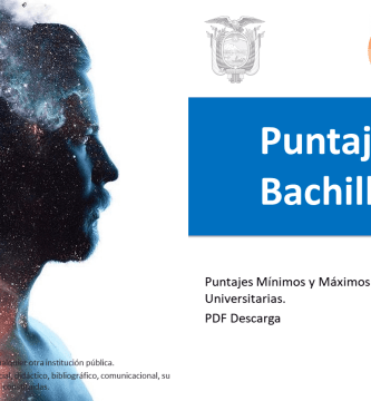 Puntajes Ser Bachiller_Puntajes Mínimos y Máximos SNNA Por Carreras Universitarias