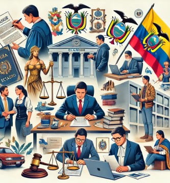 Abogado en Ecuador trabajando en diferentes áreas del derecho, desde lo corporativo hasta lo penal.