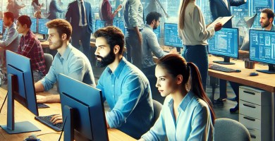 Empleo en el sector tecnológico en Ecuador