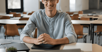 Estudiantes participando en una clase de psicología clínica en la UEES.